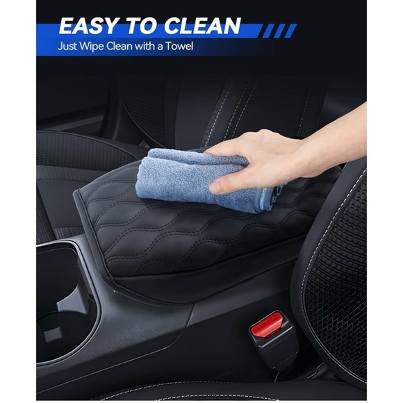 Armrest Cover Outback & Legacy 2020-2024 2025 Center Console Middle Lid Pad - Picture 4 of 8